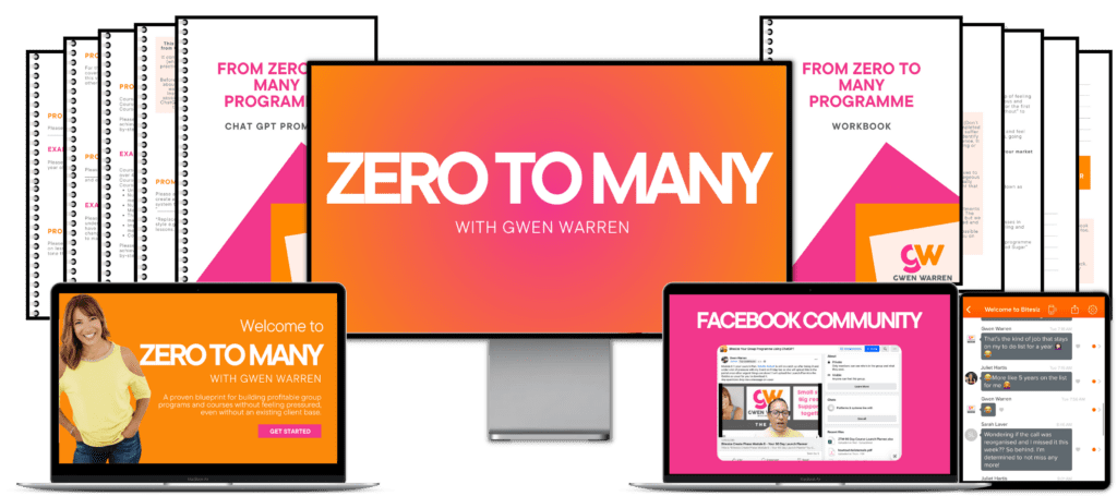 From Zero To Many - Online Course Funnel - Gwen Warren-16