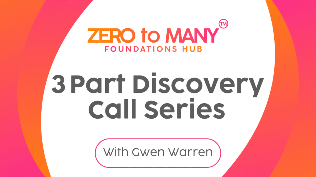3 Part Discovery Call Series